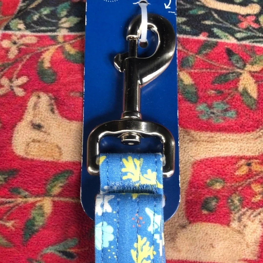 NWT The beach bum blue coral print leash 6ft​